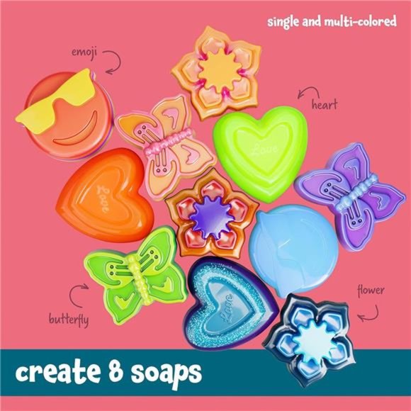 Soap & Bath Bomb Making Kit for Kids, 3-in-1 Spa Science Kit, Craft Gifts - Picture 6 of 6